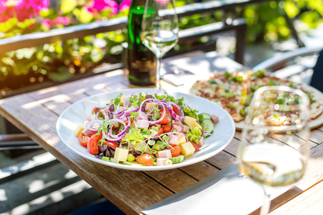 Salat Terrasse